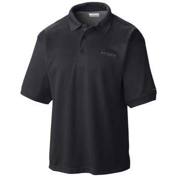 Columbia Polo Heren, PFG Perfect Cast Tall Zwart, 25QIZSRTA